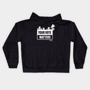 Say YES - Vote for a Hoot! Kids Hoodie